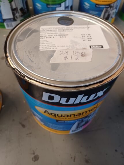 Dulux Aquanamel - Monument - 2.5 litres