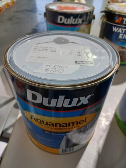 Dulux Aquanamel - Reckless Grey - 4 litres