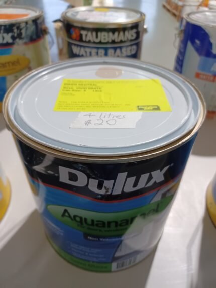 Dulux Aquanamel - Warm Neutral - 4 litres