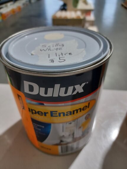 Dulux Super Enamel - Scilly White - 1 litre