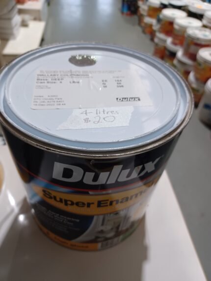 Dulux Super Enamel - Wallaby - 4 litres