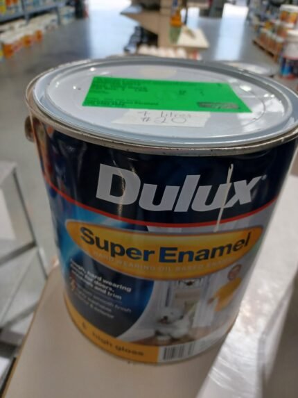 Dulux Super Enamel - Whisper White - 4 litres