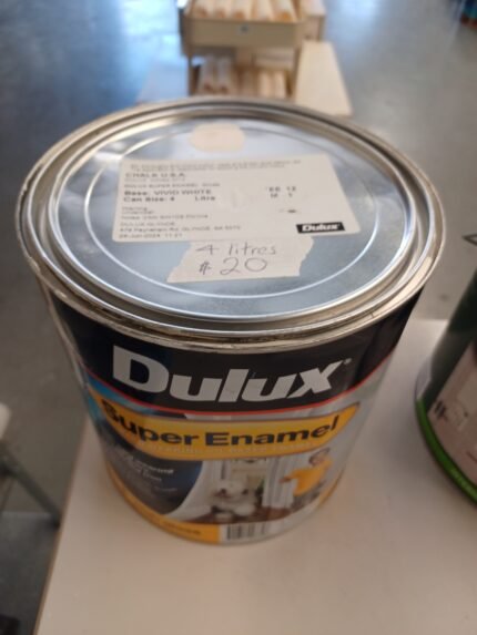Dulux Super Enamel - Chalk USA - 4 litres