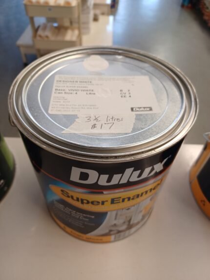 Dulux Super Enamel - Designer White - 3.5 litres