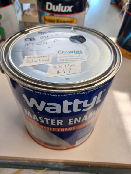 Wattyl Master Enamel - Monument - 3.5 litres (Gloss)