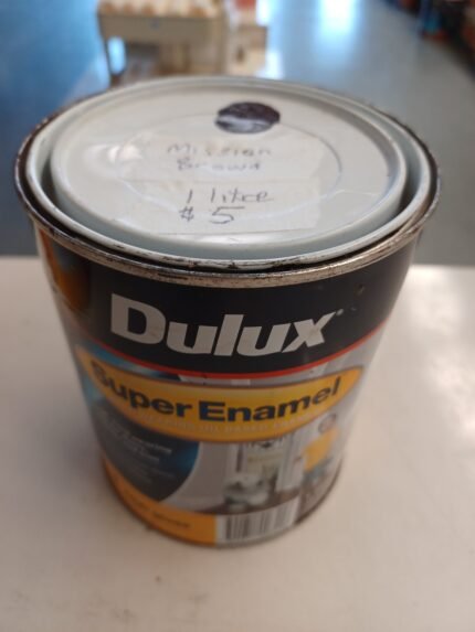Dulux Super Enamel - Mission Brown - 1 litre