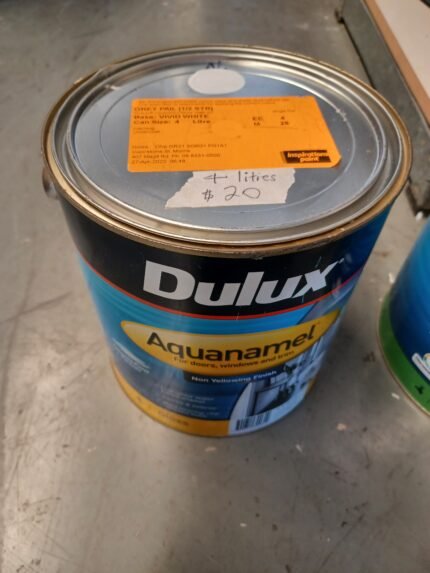 Dulux Aquanamel - Grey Pail - 4 litres
