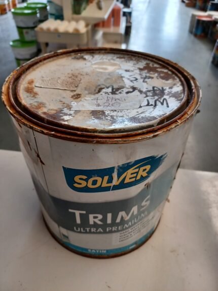 Solver Trims - White - 4 litres