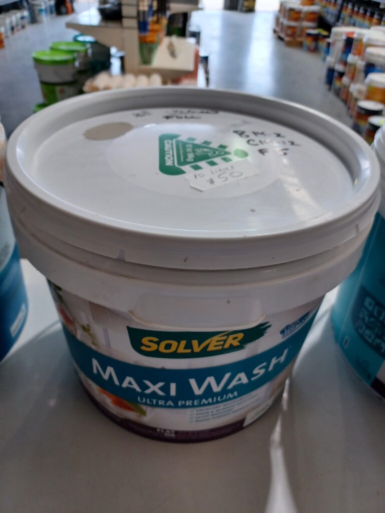 Solver Maxi Wash - Grey - 10 litres - Darryls Discount Paints