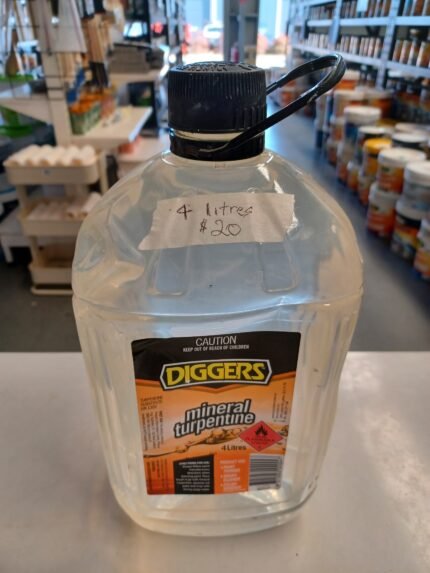 Diggers - Mineral Turpentine - 4 litres