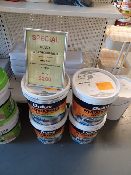 Dulux Weathershield - Accord - 47 litres for only $200