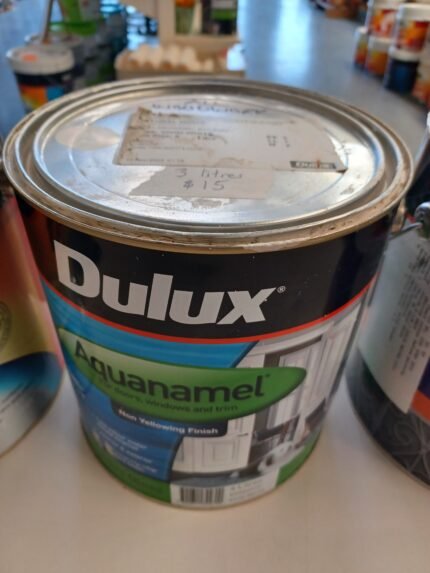 Dulux Aquanamel - Natural White - 3 litres