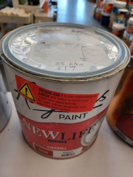 Haymes Newlife - White - Satin Enamel - 3.5 litres