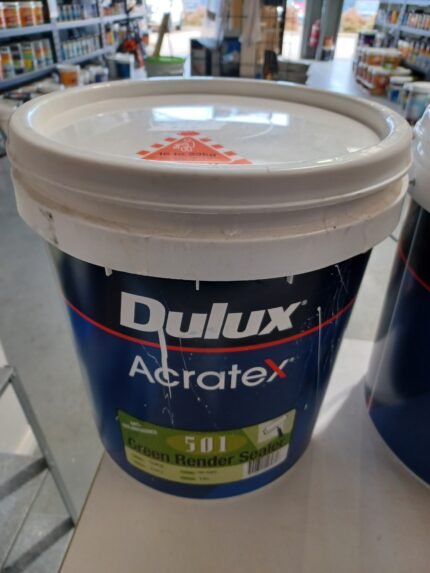 Dulux Acratex - 501 Green Render Sealer - White - 5 litres