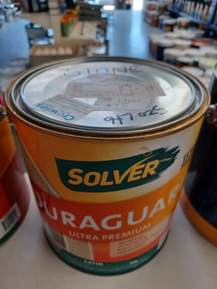 Solver Duraguard - Stone - Satin Acrylic - 3 litres for $15
