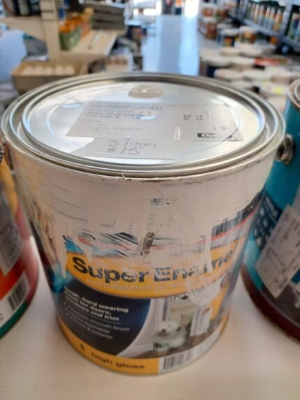 Dulux Super Enamel - Surfmist - High Gloss - 3 litres - $15