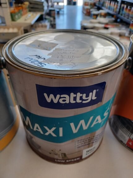 Wattyl Maxi Wash - Moody White - 1.5 litres for $7
