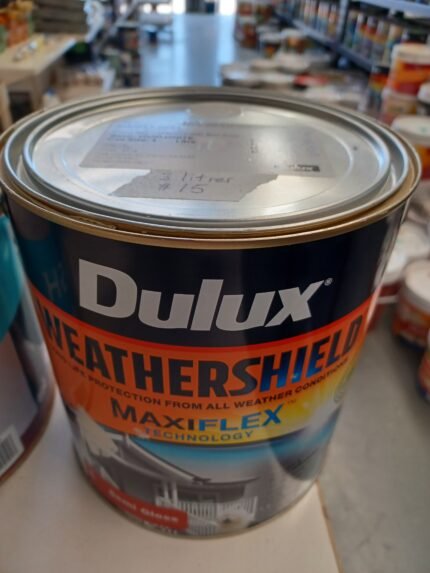 Dulux Weathershield - Smokey Grey - 3 litres for $15