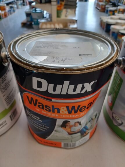 Dulux Wash & Wear - Fair Bianca - 3.5 litres for $17