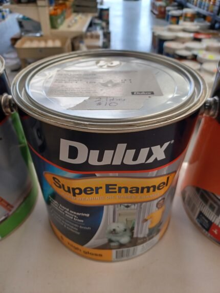 Dulux Super Enamel - Berkshire White - 2 litres for $10