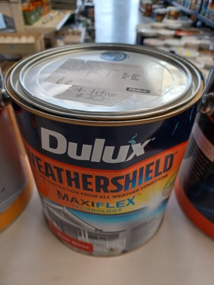 Dulux Weathershield - Cold Steel - 4 litres for $20