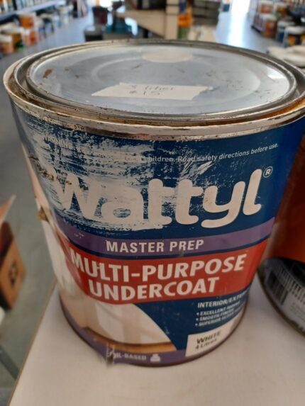 Wattyl Multi-purpose Undercoat - White - 3 litres for $15