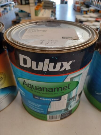 Dulux Aquanamel - Babbler - Semi Gloss - 4 litres for $20