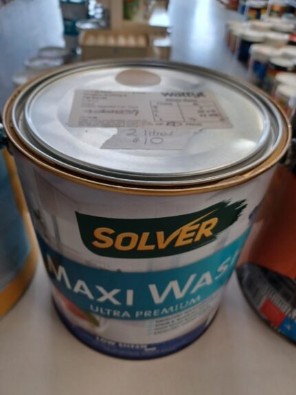 Solver Maxi Wash - Fiji Sands Low Sheen - 2 litres for $10