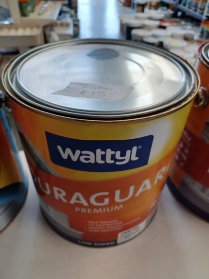Wattyl Duraguard - Grey Low Sheen - 3 litres for $15