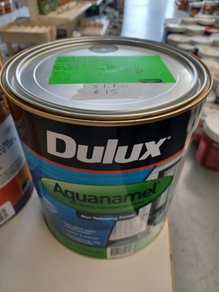 Dulux Aquanamel - Windspray Semi Gloss - 3 litres -  $15