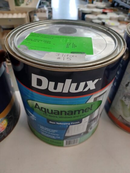 Dulux Aquanamel - Grey Semi Gloss - 3 litres for $15