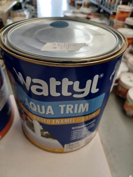 Wattyl Aqua Trim - Blue - 3.5 litres for $17