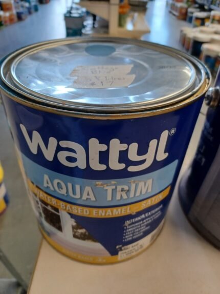 Wattyl Aqua Trim - Cottage Blue - 3.5 litres for $17