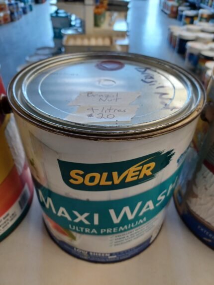 Solver Maxi Wash - Brazil Nut - 4 litres for $20