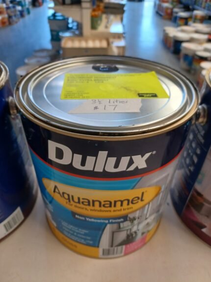 Dulux Aquanamel - Colorbond Monument - 3.5 litres