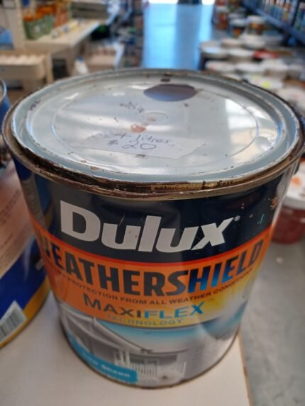 Dulux Weathershield - Brown Low Sheen - 4 litres for $20