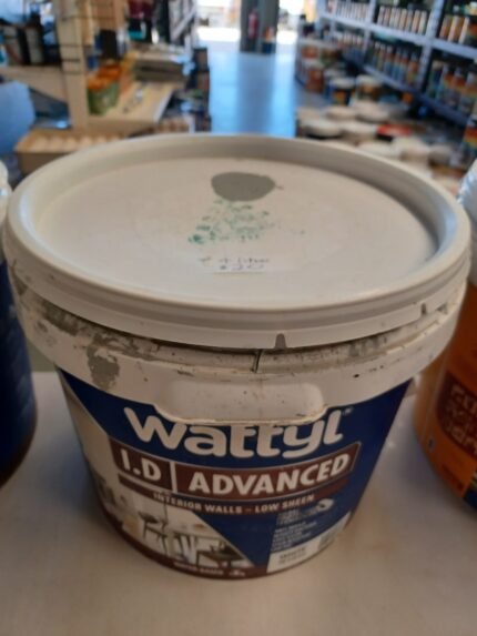 Wattyl ID Advanced - Grey - Low Sheen - 4 litres for $20