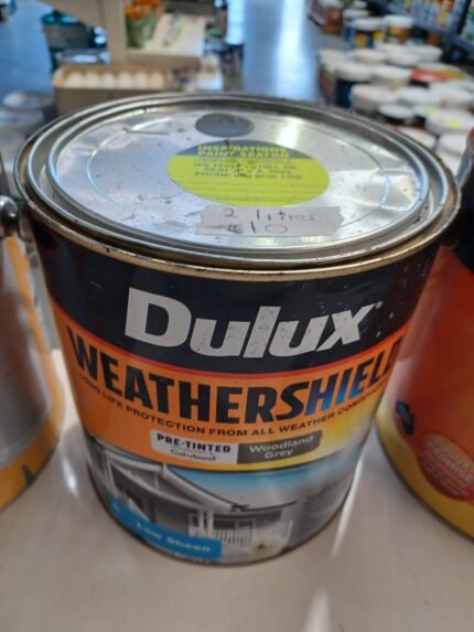 Dulux Weathershield - Woodlands Grey - 2 litres for $10