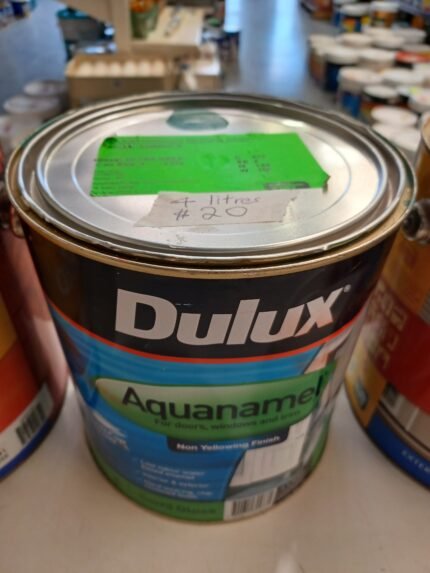 Dulux Aquanamel - Green - 4 litres for $20