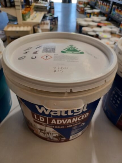 Wattyl ID Advanced - Beige Low Sheen - 3 litres for $15