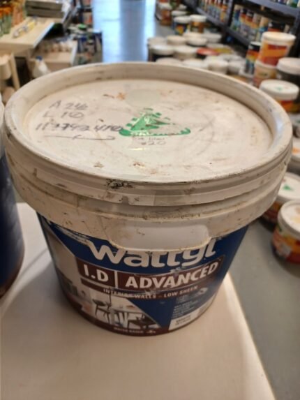 Wattyl ID Advanced - Grey Low Sheen - 4 litres for $20