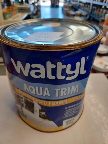 Wattyl Aqua Trim - Light Cream - Satin - 2.5 litres for $12