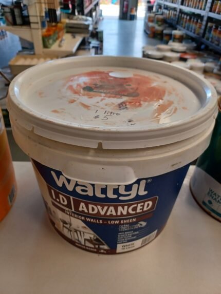 Wattyl ID Advanced - White - 1 litre for $5