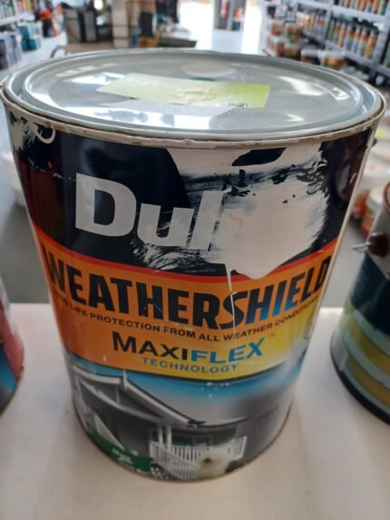 Dulux Weathershield - White Wash - 5 litres for $25