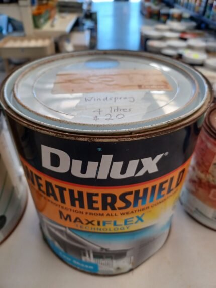 Dulux Weathershield - Windspray - 4 litres for $20