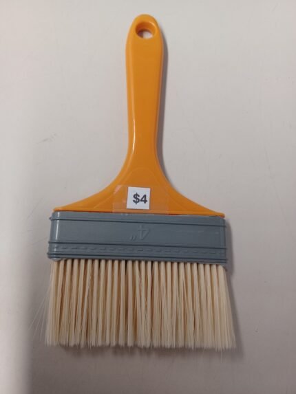 Orange handle Paint Brush - 4 inch - $4