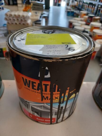 Dulux Weathershield - Dark Metal - 4 litres for $20