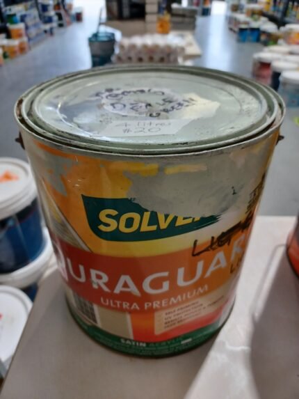Solver Duraguard - Light Green Satin - 4 litres for $20