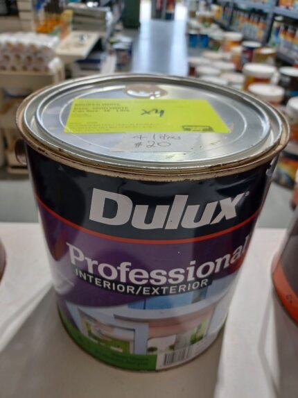 Dulux Professional - Broken White (int/ext) - 4 litres - $20
