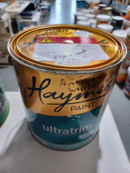 Haymes Ultratrim - Antique White USA - 4 litres for $20